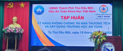 TẬP HUẤN KỸ NĂNG PHÒNG CHỐNG TAI NẠN THƯƠNG TÍCH VÀ XÂY DỰNG TRƯỜNG HỌC AN TOÀN