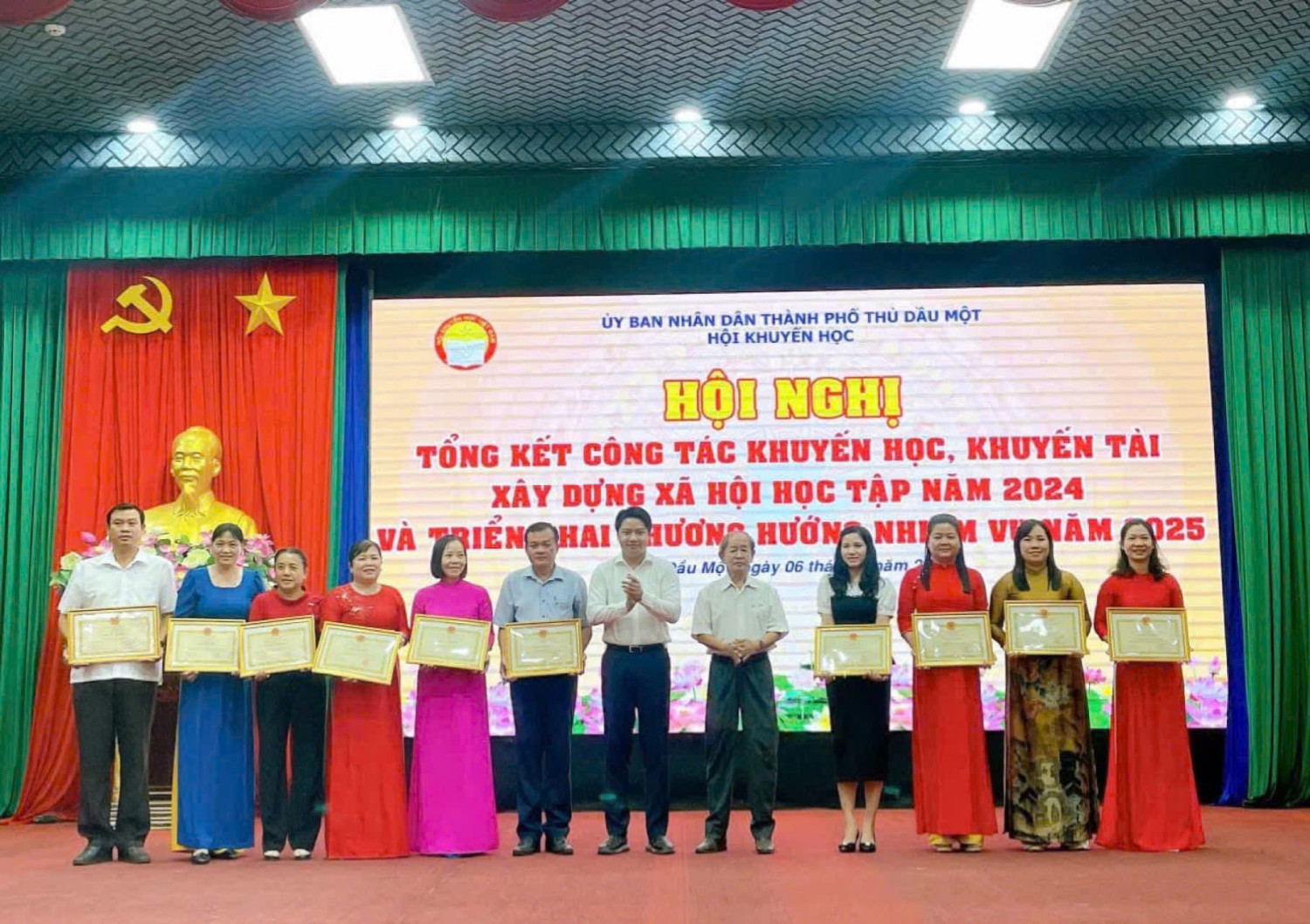 CHI HỘI KHUYẾN HỌC TRƯỜNG MẦM NON TUỔI THƠ ĐẠT THÀNH TÍCH XUẤT SẮC TRONG CÔNG TÁC KHUYẾN HỌC, KHUYẾN TÀI NĂM 2024.